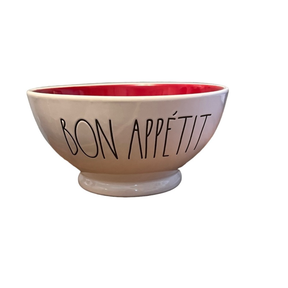 COPY - Rae Dunn BON APPETIT Footed Bowl